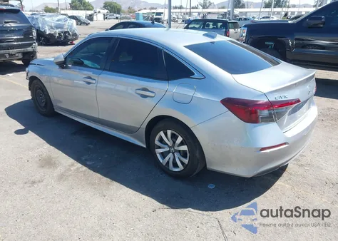 2025 Honda Civic Lx z USA, uszkodzony, nr VIN 2HGFE2F24SH573581